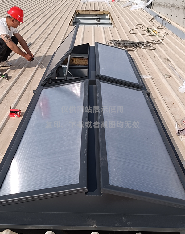 兰州王老吉生产车间静宁排烟天窗